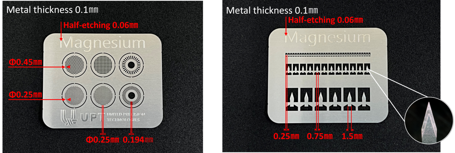 PhotoEtching of Magnesium Alloys TECHNOLOGIES United Precision